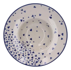 Pastabord Bunzlau Castle Hearts 25 cm