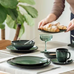 Pastabord/Saladebord Villeroy & Boch Lave Vert 21 cm (6 delig)