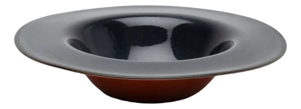 Pastabord Serax Terres De Rêves Tableware By Anita Le Gr Dark Blue Rust S 21,3 cm