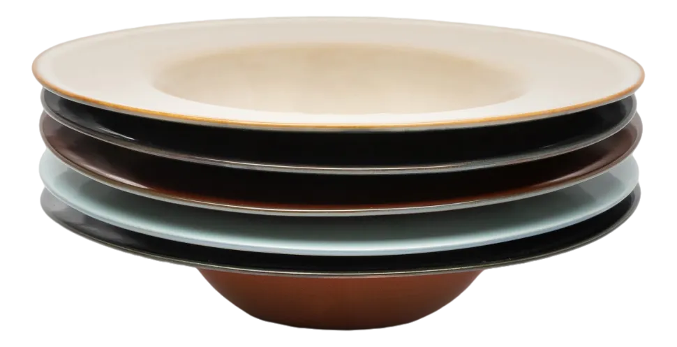 Serax Pastabord Terres De Rêves Tableware By Anita Le Gr Dark Blue Rust L 27,3 cm Hot