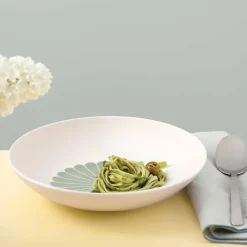 Villeroy & Boch Pastabord Fleur Vert Ø24cm (6 delig) New