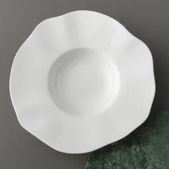 Pastabord Villeroy & Boch Pura Wit 28,5 x 28,8 cm (Set van 4)