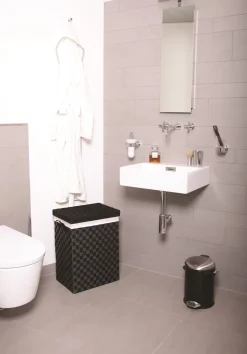EKO Pedaalemmer Belle Deluxe 5L Zwart Mat RVS Online