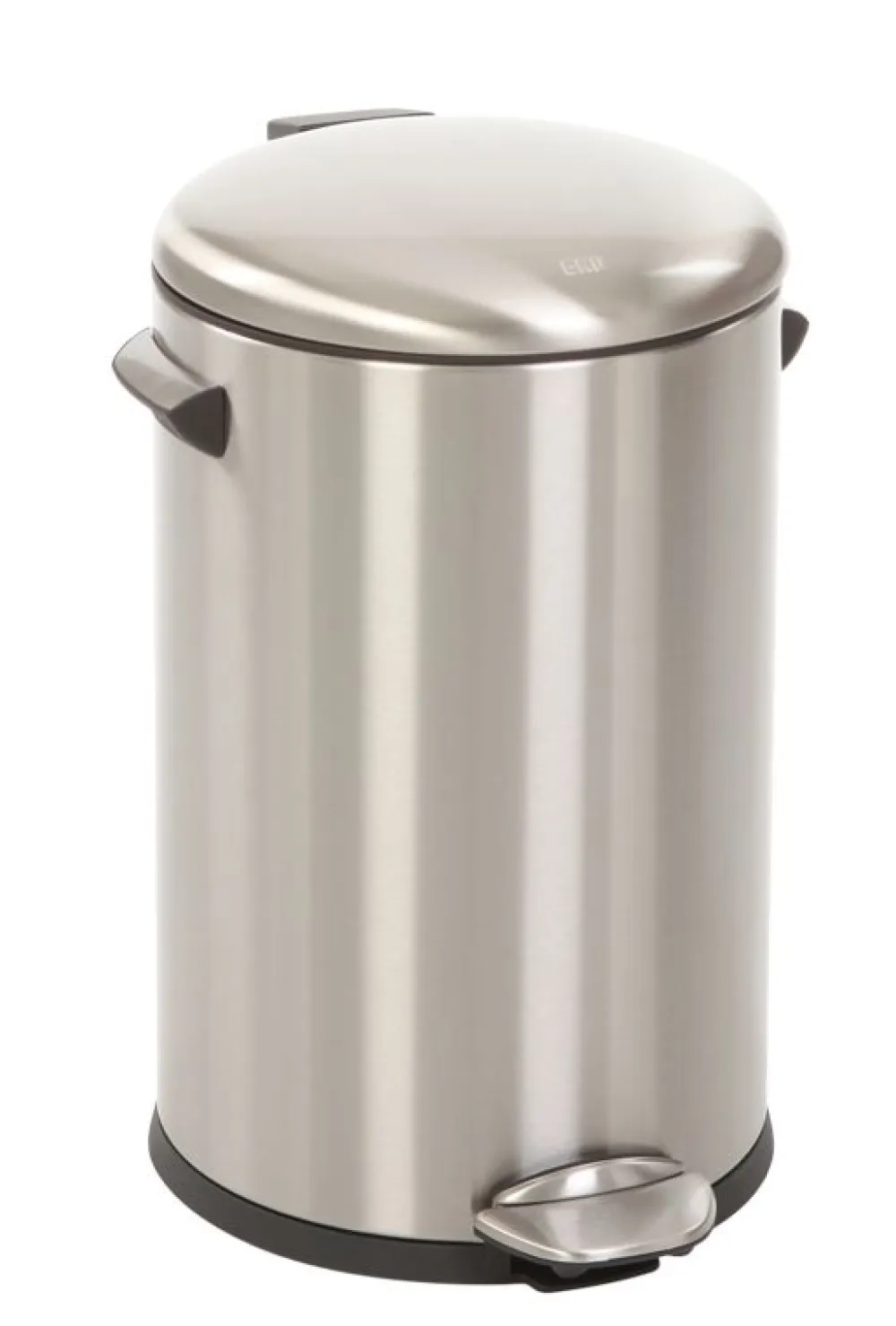 EKO Pedaalemmer Belle Deluxe Mat Zilver RVS 12L Hot
