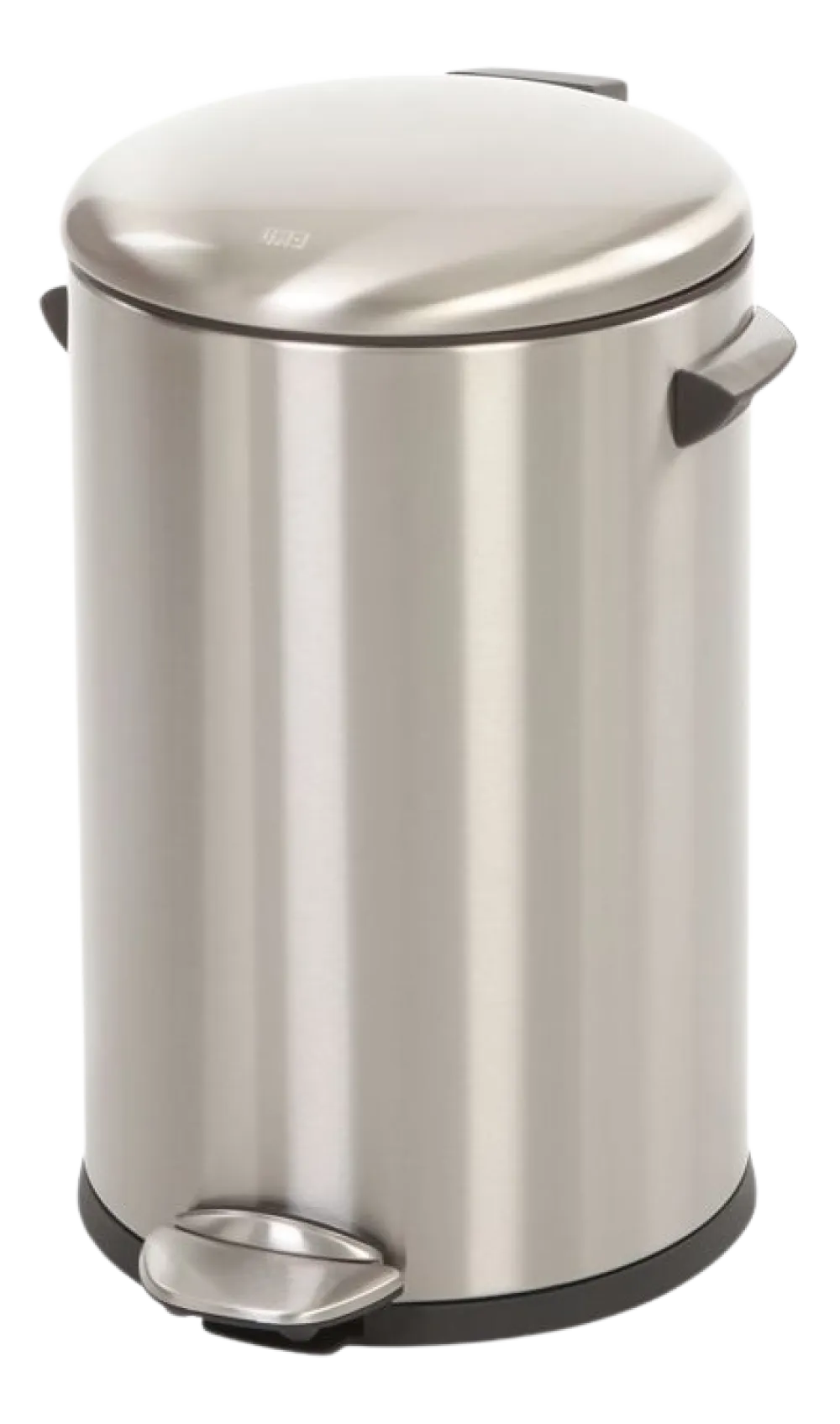 EKO Pedaalemmer Belle Deluxe Mat Zilver RVS 12L Hot