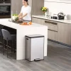 Pedaalemmer EKO Ecocasa Ii 45L Grijs