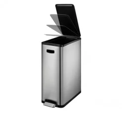 EKO Pedaalemmer Ecoslim Step Bin 45L Mat RVS Outlet