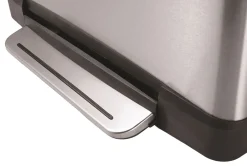 EKO Pedaalemmer E-Cube Mat Zilver RVS 40L