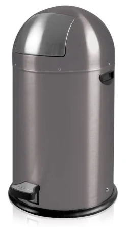 EKO Pedaalemmer Kickcan Grijs 33L Best