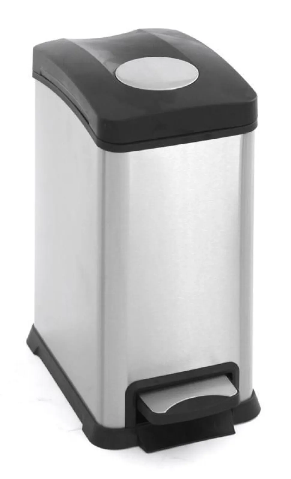 Pedaalemmer EKO Rejoice Step Bin Mat Zilver RVS 12L