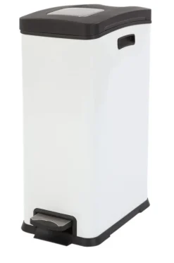 EKO Pedaalemmer Rejoice Step Bin 30L Wit Outlet
