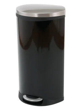 Pedaalemmer EKO Shell Bin 30L Zwart