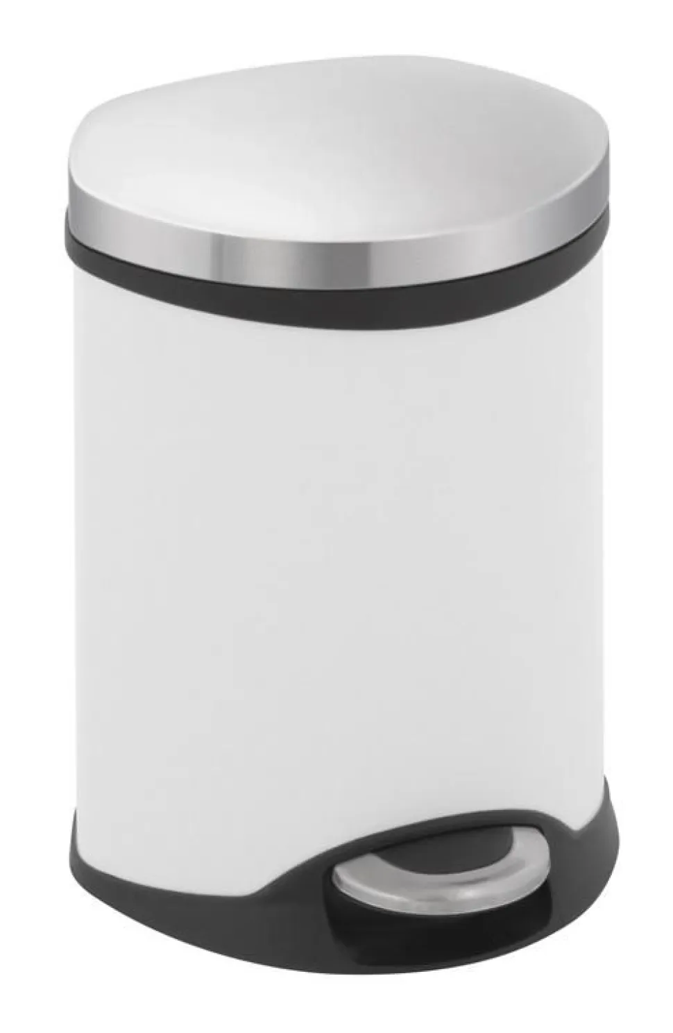 Pedaalemmer EKO Shell Bin Wit 6L