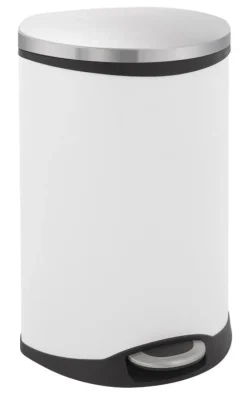 EKO Pedaalemmer Shell Bin Wit 50L