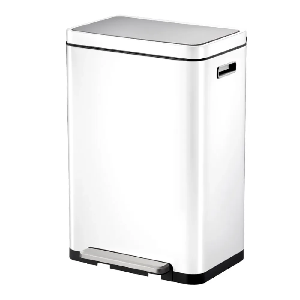 EKO Pedaalemmer X-Cube 20L + 20L Wit