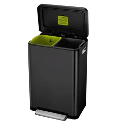 Pedaalemmer EKO X-Cube 20L + 20L Zwart