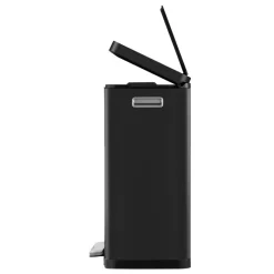 Pedaalemmer EKO X-Cube 20L + 20L Zwart