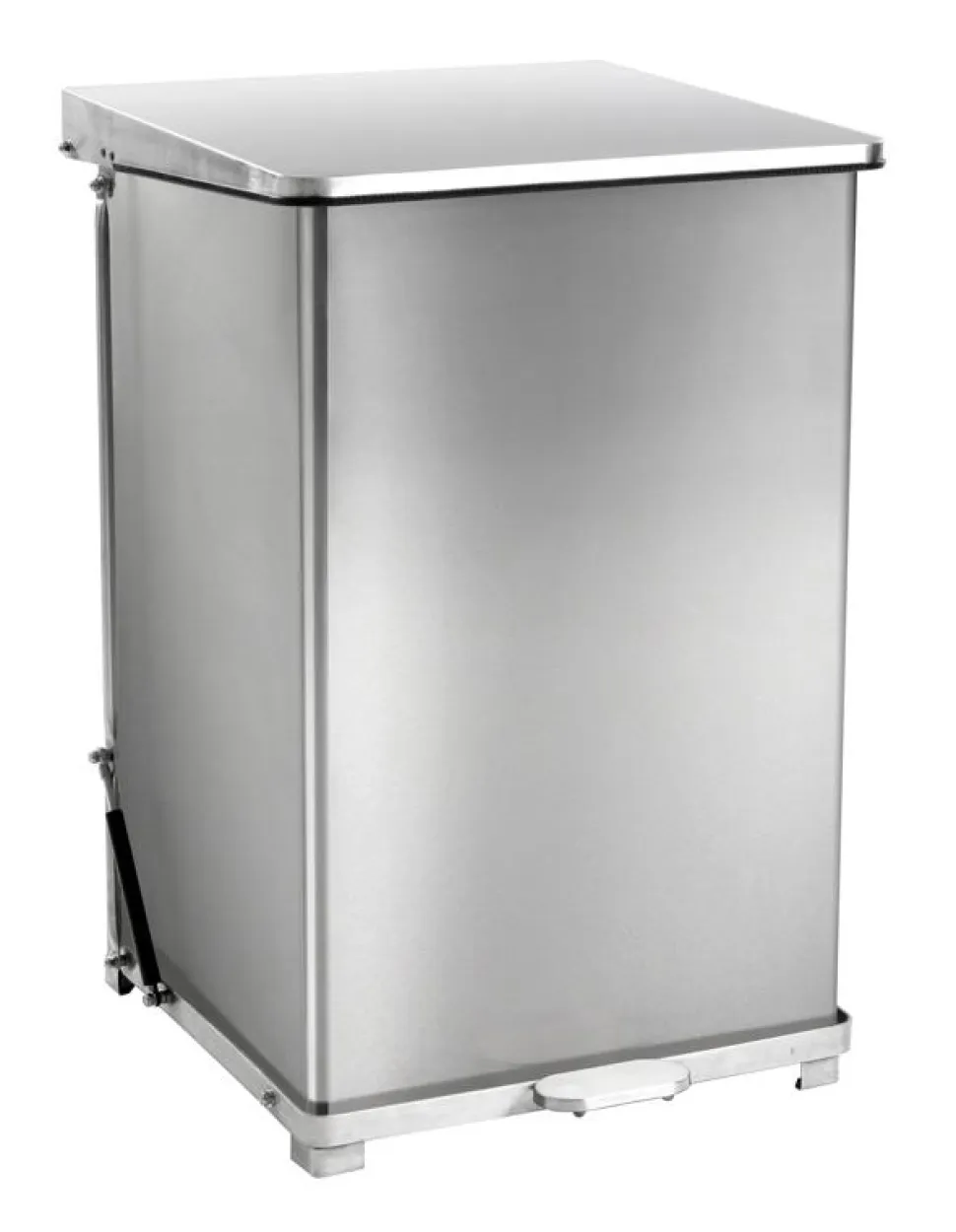 Pedaalemmer Industrieël Mat Zilver RVS 152L