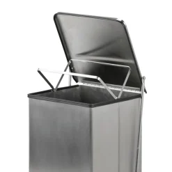 Pedaalemmer Industrieël Mat Zilver RVS 152L
