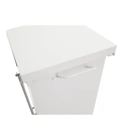 Pedaalemmer Industrieël Wit 45L