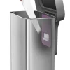 simplehuman Pedaalemmer Rectangular Liner Pocket RVS Zilver 45L Clearance