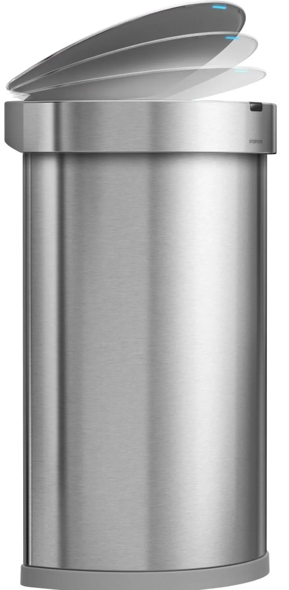 simplehuman Pedaalemmer Rectangular Liner Pocket RVS Sensor 45L Online