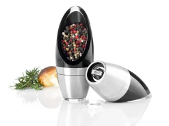 AdHoc Peper- en zoutmolen Bud Zwart 15,5 cm Outlet