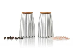 Peper- en zoutmolen AdHoc MagTwo Zilver