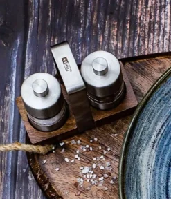 AdHoc Peper- en Zoutmolen Menage Minimill Zilver Outlet