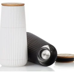 AdHoc Peper- en zoutmolen Scape, Set van 2, Zwart / Wit Online