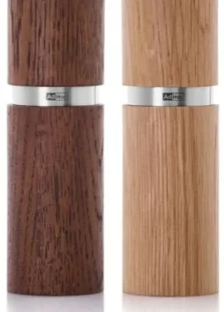 Peper- en Zoutmolen Adhoc Textura Bruin 15 cm