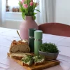Peper- en Zoutmolen AdHoc Textura Dark Green & Light Green 15 cm