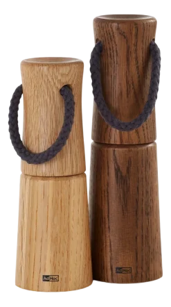 AdHoc Peper- en zoutmolen Yaso Bruin 17 cm Clearance