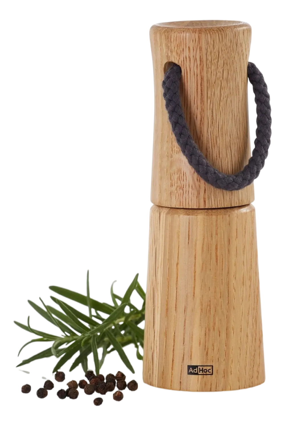 AdHoc Peper- en zoutmolen Yaso Bruin 17 cm Clearance
