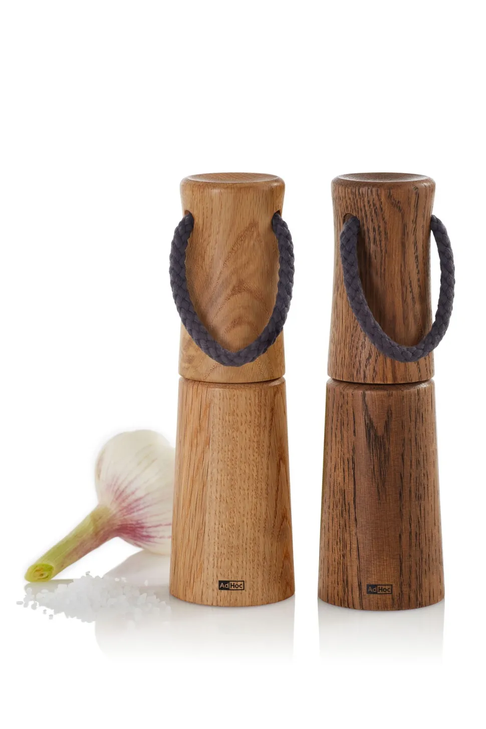 Peper- en zoutmolen Adhoc Yaso Bruin 20 cm
