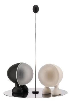 Peper- en zoutmolen Alessi Lilliput Black and White