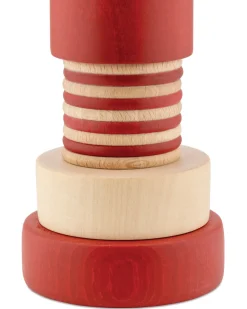 Alessi Peper- en zoutmolen Wood Pepper Mill Natural Black Clearance