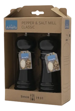 Amefa Peper- en zoutmolen Classic Black 15 cm
