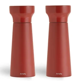 Peper- en zoutmolen Amefa Modern Terracotta (2-delig)