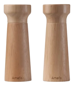 Amefa Peper- en zoutmolen Modern Wood 15 cm