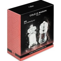 Peper- en zoutmolen Cole & Mason Gourmet Precision+ Lyndhurst Ash Inverta 18.5 cm