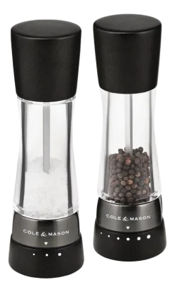 Cole and Mason Peper- en zoutmolen Cole & Mason Derwent Black Wood 19 cm Online
