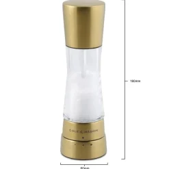 Peper- en zoutmolen Cole & Mason Derwent Gold