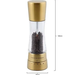 Peper- en zoutmolen Cole & Mason Derwent Gold