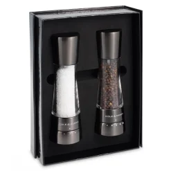 Peper- en zoutmolen Cole & Mason Gourmet Precision Derwent Gun Metal Salt & Pepper Mill Gift Set 19 cm