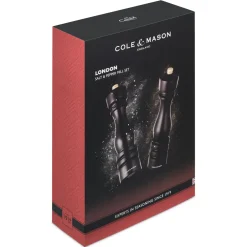 Cole and Mason Peper- en zoutmolen Cole & Mason London Dark Chocolate 22 cm New