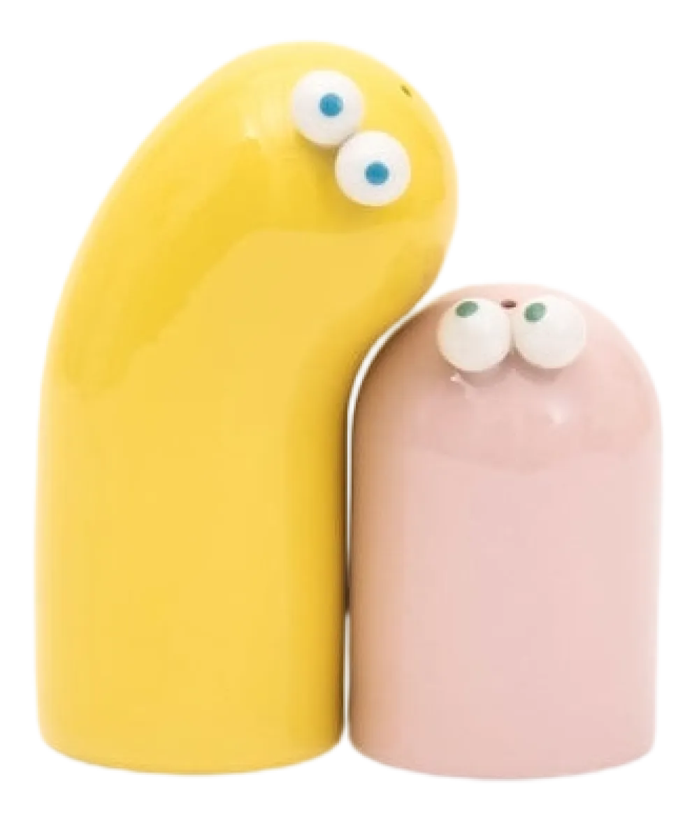 Home Studyo Peper- en zoutmolen Lucas Zanotto Yellow & Pink New
