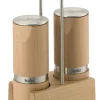 Peper- en zoutmolen Kela Cruet Lichtbruin
