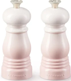 Peper- en zoutmolen Le Creuset Shell Pink 11 cm