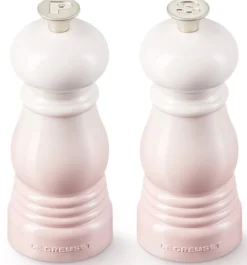 Peper- en zoutmolen Le Creuset Shell Pink 11 cm